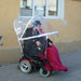 Zadaszenie wózka inwalidzkiego